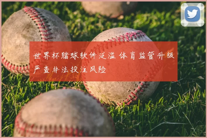 世界杯赌球软件泛滥 体育监管升级严查非法投注风险